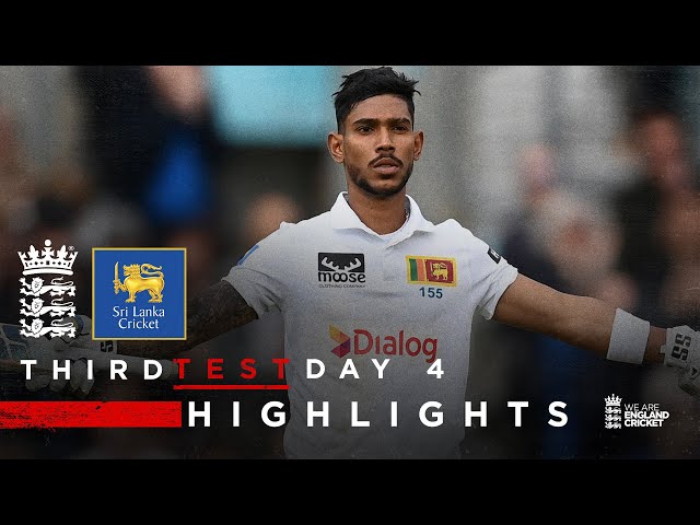 Nissanka’s 127* Leads Sri Lanka Home | Highlights – England v Sri Lanka Day 4 | Rothesay Test 2024