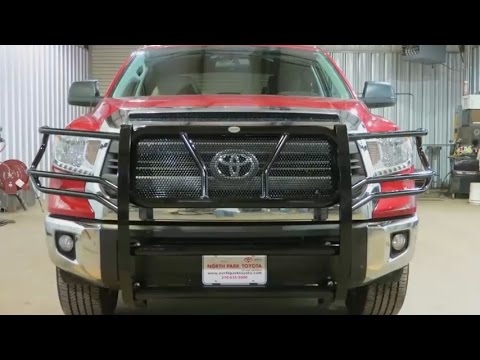 Frontier Grille Guard Installation on 2014-2015 Toyota Tundra
