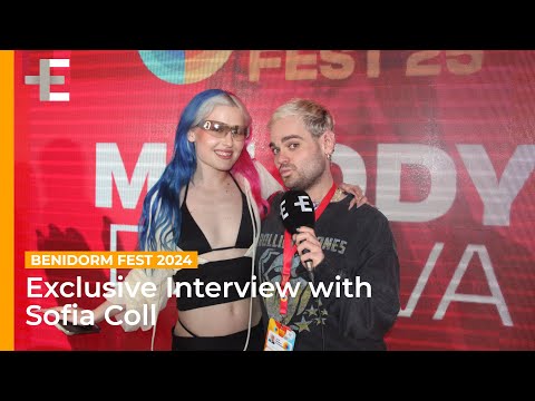 Sofia Coll Talks Benidorm Fest 2025, Pride Tour & New Music “Aurora Boreal” | Exclusive Interview