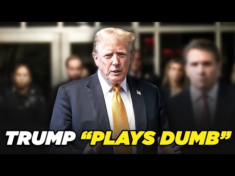 Dummy Trump Claims He Doesn't Even Know What The Charges Against Him Are