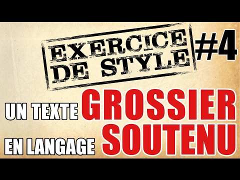 Les Parasites - Exercice de Style - Ep.4 : Le langage soutenu