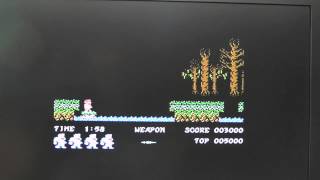 Commodore 64 Ghosts'n Goblins Arcade - Another Look