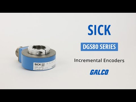 SICK DGS80 Series Incremental Encoders