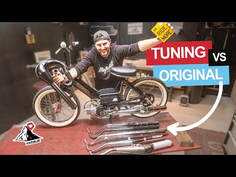 Puch Maxi Auspuff Vergleich | LAUTSTÄRKE & GESCHWINDIGKEIT
