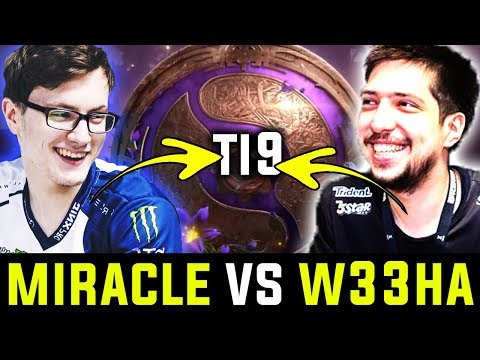Miracle vs W33 In China Server - Team Liquid Ready For Ti9 Dota 2