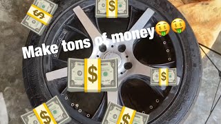 How to make TONS of MONEY flipping Rims (part 1)