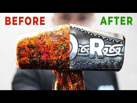 Old NORDIC hammer Restoration with AMAZING outcome