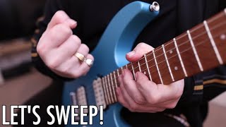 Video thumbnail for Sweep Picking - Let's Do It! by Rick Graham