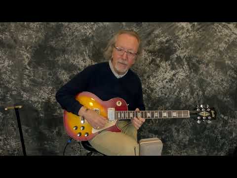 Video Demo Vintage 1973 Electra Model 2245 Super Rock Japan Les Paul Style Pro Setup New Strings New Hard Shell Case image 21