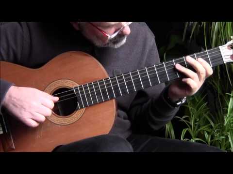 Guitar fingerstyle, "Toti urmindu-l..." spiritual, chitara jazz, akkoustik