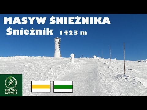 Zimowy MASYW ŚNIEŻNIKA Śnieżnik 1423 m  Stara-NOWA KORONA POLSKICH GÓR  Park Krajobrazowy ŚNIEŻNICKI