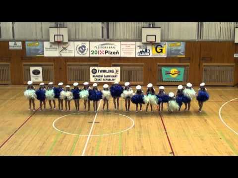 Minipanenky Hranice - Vicemistr ČR 2015 NBTA, pompony