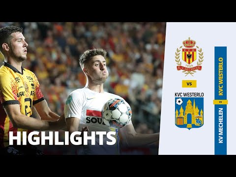 Highlights • KV Mechelen 5 - 4 KVC Westerlo (21.08.2022)