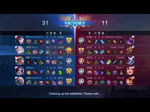 Amazing Rotation Ling Night Shade I'm Everywhere!! - Top 1 Global Ling Ryu1 - MLBB