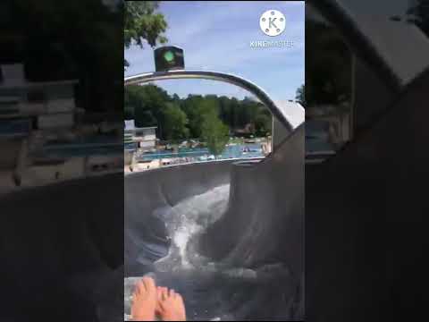 Super schnelle Wasserrutsche in Goldbach!