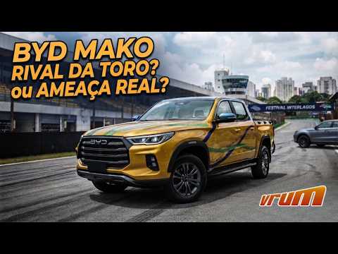 BYD Mako: nova picape chinesa chega para brigar no Brasil #carros