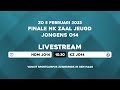LIVE –NK Jeugd Zaal – Finale JO14