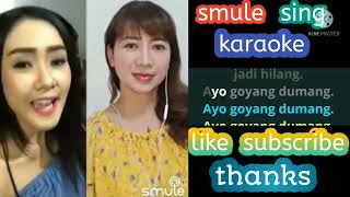 Download lagu Goyang Dumang, Duet Lyiric  by sing karaoke smule 🎧🎤🎵🎶 mp3