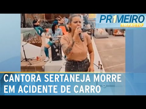 Cantora sertaneja morre em grave acidente no interior de SP | Primeiro Impacto (16/04/24)