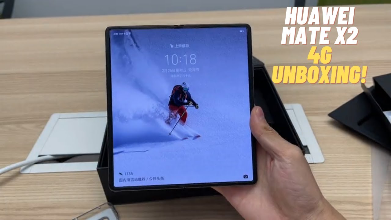 Huawei Mate X2 4G Unboxing | Huawei Mate X2 4G Hands on First Look and Review!