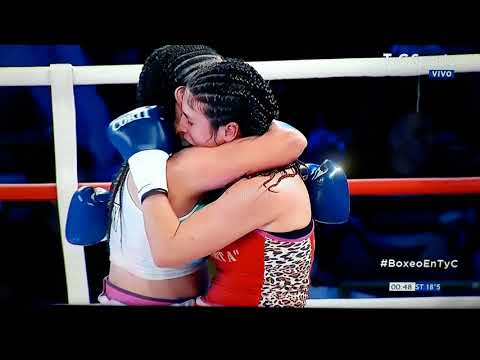 Triunfo de Victoria Bustos por puntos sobre Soledad Capriolo