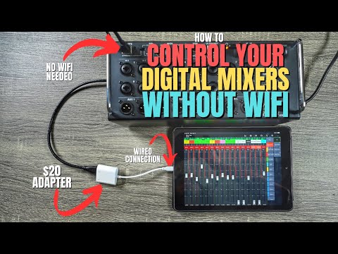 ADAPTER For Your DIGITAL MIXERS - Lightning/USB C to Ethernet