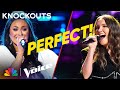 Holly Brand And Rachel Christine S Beautiful Voices Shine For Team Kelly The Voice Knockouts NBC