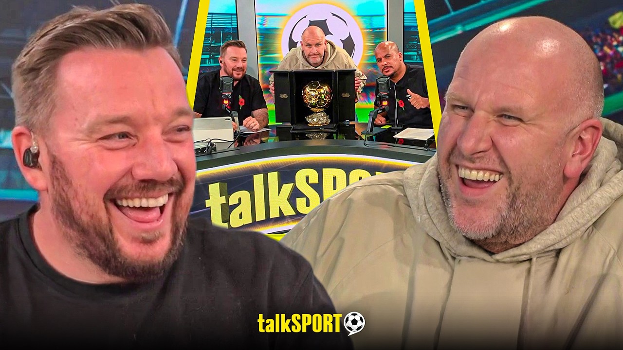 "WE'D GET ON THE LIST!" talkSPORT & Steve Bracknall REVEAL the Ballon d'Or trophy IN STUDIO!