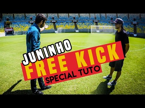 JUNINHO teaches me how to FREEKICK/ special tuto / @seanfreestyle