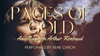 Pages of Gold - Arthur Rimbaud - Leonard DiCaprio - Caron