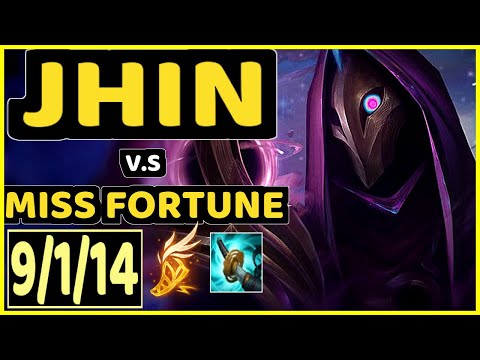 DEáDLY (JHIN) vs MISS FORTUNE - 9/1/14 KDA BOTTOM ADC CHALLENGER GAMEPLAY - EUW