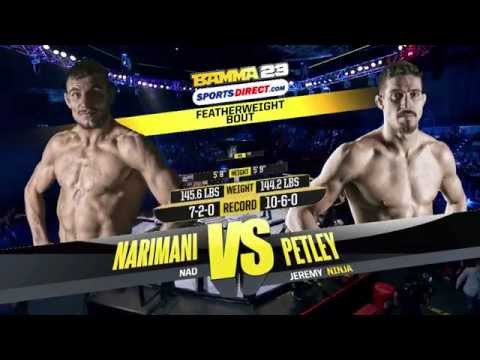 Nad Narimani vs Jeremy Petley full fight