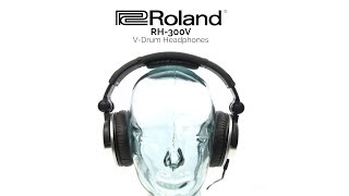 Video thumbnail for Roland RH-300V V-Drum Headphones | Gear4music by Gear4music Guitars