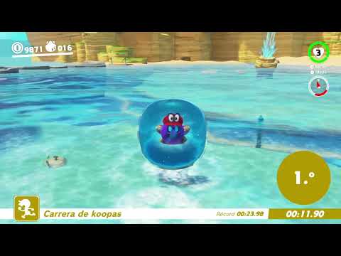 [Anterior PB] Super Mario Odyssey | Carrera de Koopas | Reino Ribereño 23.94 (Top 379)