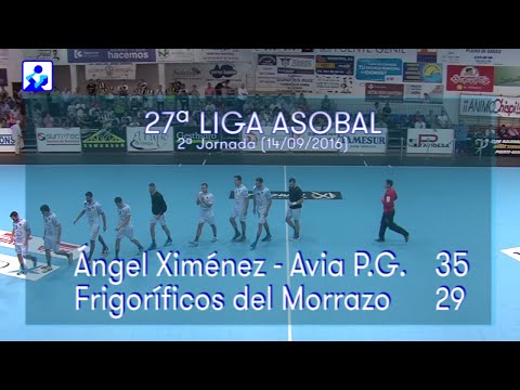 LIGA ASOBAL J02 Ángel Ximénez - Avia P.G. - Frigoríficos del Morrazo 35 - 29