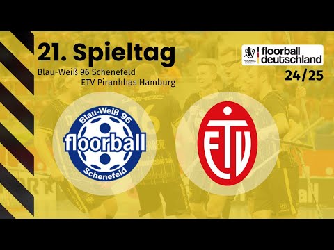 Blau-Weiß 96 Schenefeld vs. ETV Piranhhas Hamburg | 21. Spieltag - 1. Floorball-BL Herren 24/25