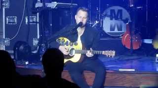 Matthew West Performing "Two Houses" in McMurray, PA on 3-26-15