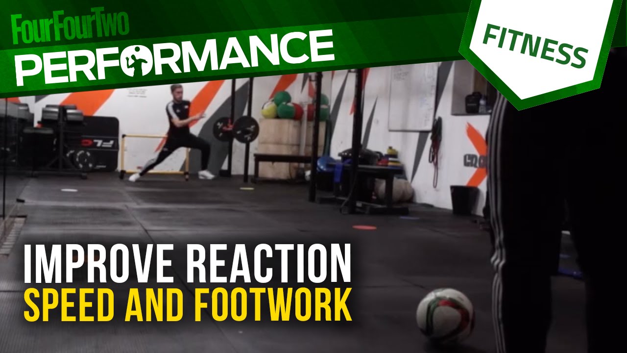 Gym workout | Improve reaction speed and footwork | Soccer conditioning - YouTube