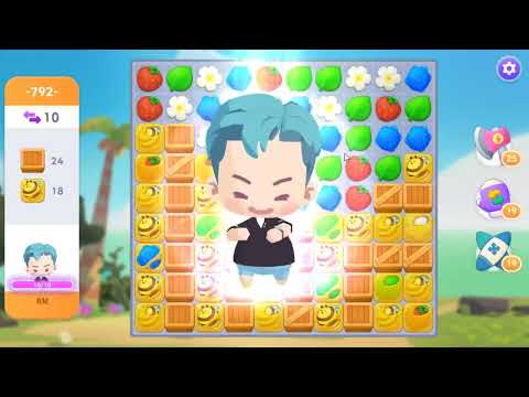 BTS Island: In the SEOM Level 792 - NO BOOSTERS GAMEPLAY 🎵 | SKILLGAMING ✔️