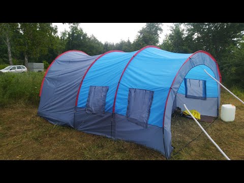 Палатка Ангар, первый выезд и первые впечатления.