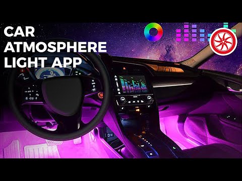 Car Atmosphere Light Application Control Bluetooth