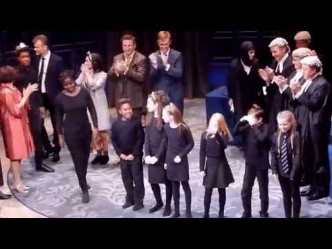 Curtain call in The Trial of Hamlet  11.27.16