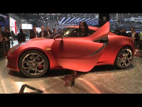 Geneva motor show 2011: Alfa Romeo 4C Concept