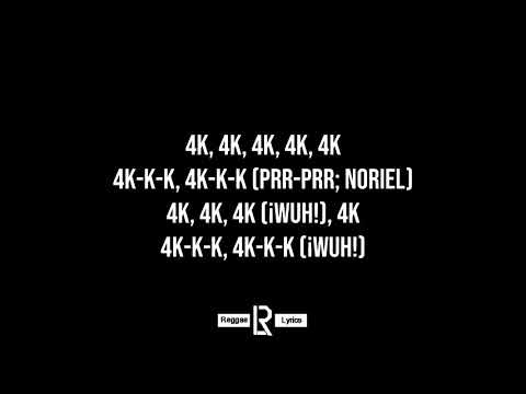 El Alfa Ft. Darell, Noriel - 4K (Letra)