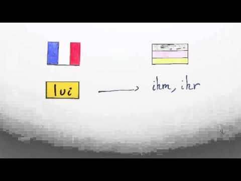 Indirekte Objektpronomina - lui, leur | Französisch | Grammatik