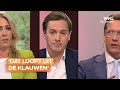 Lilian Marijnissen (SP), Laurens Dassen (Volt) en Joost Eerdmans (JA21) met elkaar in debat