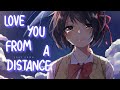 Nightcore Love You From A Distance Ashley Kutcher Lyrics