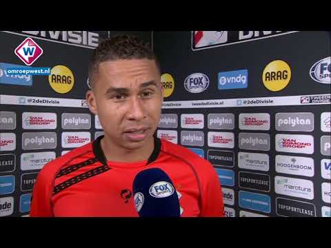 Reactie Katwijk-speler Marciano Mengerink na de winst op Achilles '29