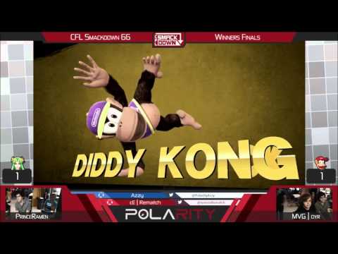 CFLS66 - PrinceRamen (Palutena) vs MVG | Dyr (Diddy Kong) - WF