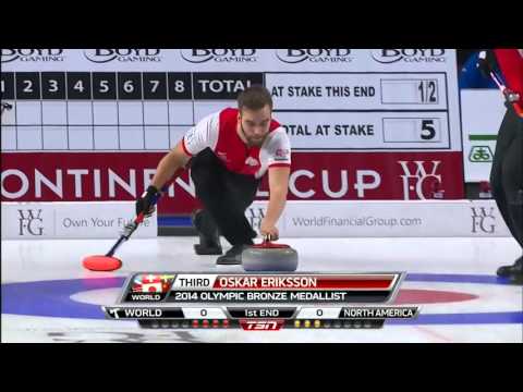 Niklas Edin vs. Kevin Koe - 2016 WFG Continental Cup - Skins